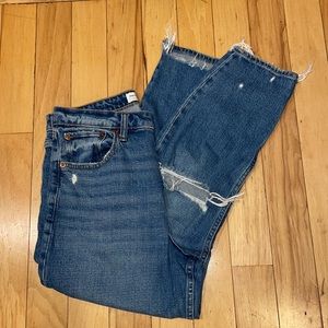 Abercrombie High Rise Mom Jean